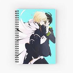 Hyakuya Yuuichiro Seraph of the End Artwork Spiral Notebook
