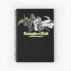 Anime Spiral Notebook of Seraph of the Vampire end Group B Funny Yuichiro Mikaela