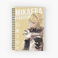 Seraph of the End Wallpaper Spiral Notebook