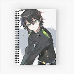 Hyakuya Yuuichirou Seraph of the End Spiral Notebook