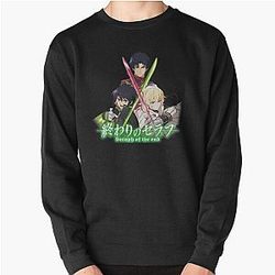 Love Anime Seraph of the End Character Pullover Sweatshirt
