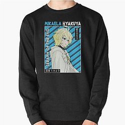 Vintage Anime Mikaela Hyakuya Pullover Sweatshirt