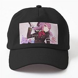 Shinoa Seraph of the End Artwork For Dad Hat