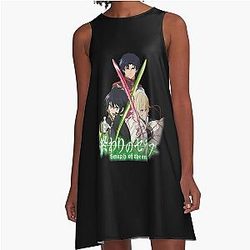 Love Anime Seraph of the Final Girl in a Yellow Dress