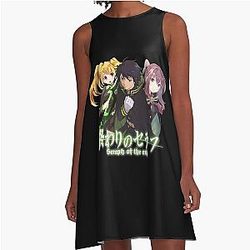 Seraph of the End Anime Yuichiro Shinoa A-Line Dress