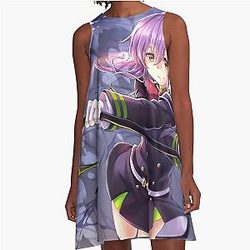 Seraph of the end Anime A-Line Dress