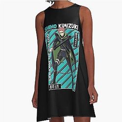Vintage Seraph of the End Anime A Line Dress