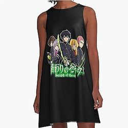 Classic Design Seraphim of the End A-Line Dress