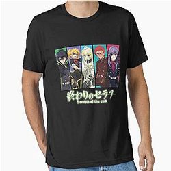Japanese Seraph of the End Manga Characters Essential T-Shirt