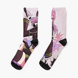 Hiiragi Shinoa Seraph of the End Artwork for Otaku Socks