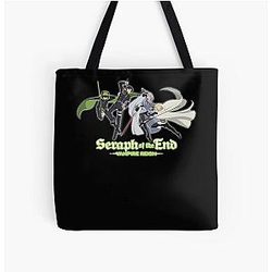Anime Vampire Yuichiro Mikaela Seraph of the End Group B Funny Tote Bag