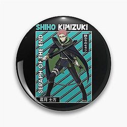 Vintage Seraph of the End Anime Pin Love Shiho Kimizuki