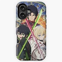 Guren Mika and Yuu Seraph of the End iPhone Tough Case