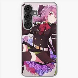 Hiiragi Shinoa Seraph of the end Artwork For Samsung Galaxy Soft Case