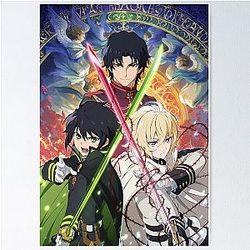 Guren Mika and Yuu Seraph of the End Poster