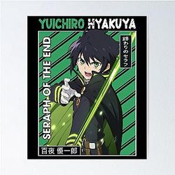 Vintage Seraph of the End Anime Love Yuichiro Hyakuya Movie Poster