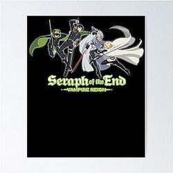 Anime Yuichiro Mikaela Vampire Seraph of the End Group B Funny Poster