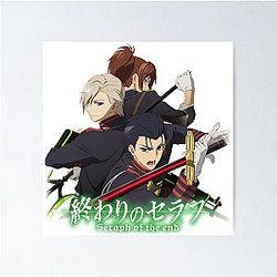 Seraph of the End Guren Squad Poster