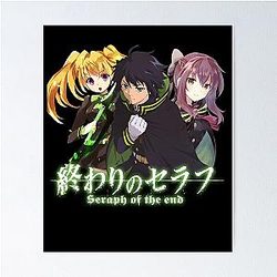 Seraph of the End Anime Yuichiro Shinoa Poster