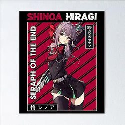 Vintage Seraph of the End Anime Love Poster Shinoa