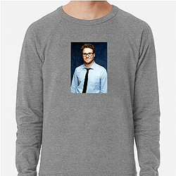 Seth Rogen starred in the film Superbad Seth Rogen Sweatshirts