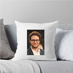 Seth Rogen is an advocate for Alzheimer's awareness Seth Rogen Pillows Cover