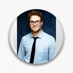 Seth Rogen starred in the film Superbad Seth Rogen Pins