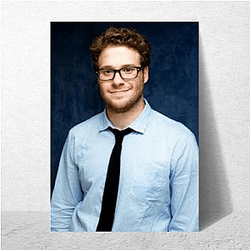 Seth Rogen starred in the film Superbad Seth Rogen Posters