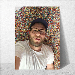 Seth Rogen is known for his work in comedy films Seth Rogen Posters