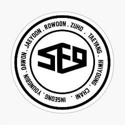 SF9 member sticker