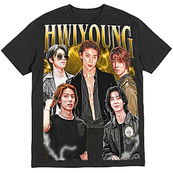 Hwiyoung Gold Vintage LA 0805 SF9 T-Shirts