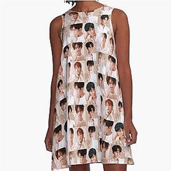 SF9 K-Pop A-Line Dress