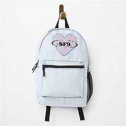 SF9 K-Pop Heart Scrapbook Pastel Shades Backpack