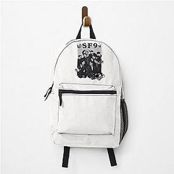 SF9 Collage Iconic Black White Style Backpack