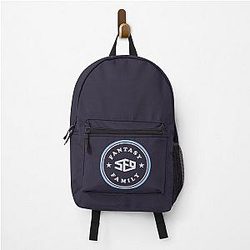 SF9 fantasy family logo typography dark bag