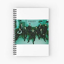 SF9 Rumination scar Spiral Notebook