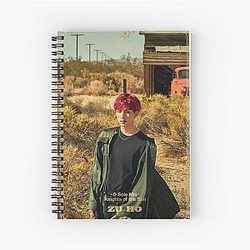 SF9 Zuho knight of the sun Spiral Notebook