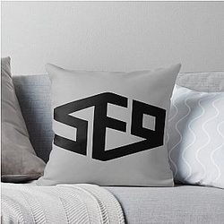 SF9 logo Throw Pillow