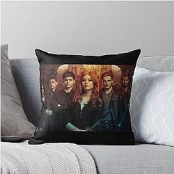 Shadowhunters Cast Throw Pillow