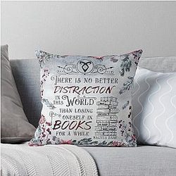 No Better Distraction Shadowhunters Throw Pillow
