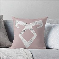 Rune Shadowhunters Throw Pillow
