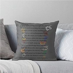 Shadowhunters Nursery Rhyme Pillow