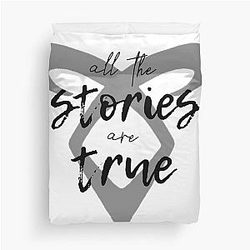 Shadowhunters - All the story are true Duvet Cover
