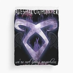 Save Shadowhunters - We're Not Going Anywhere Duvet Cover