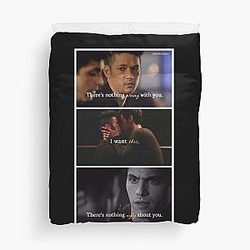 Malec Shadowhunters Duvet Cover