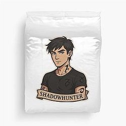 Shadow Hunters Alec Lightwood Duvet Cover