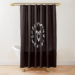 Shadowhunters Shower Curtain