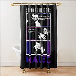 Shadowhunters Malec Shower Curtain