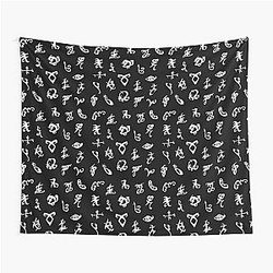 Shadowhunters Runes Mortal Instruments Tapestry