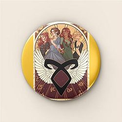 Shadowhunters – Angel Blood and Mortal Courage Shadowhunters Pins
